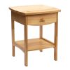 Claire Accent Table Natural Finish