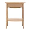 Claire Accent Table Natural Finish