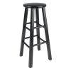 Element Bar Stools; 2-Pc Set; Black