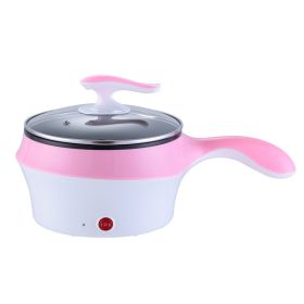 Smart Electric Hot Pot For Students (Option: Pink-UK-Single layer)