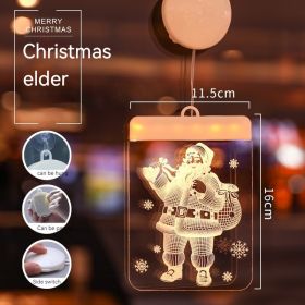 Christmas Decoration Sundries Pendant Ambience Light (Option: Santa Claus-Battery Long Bright)