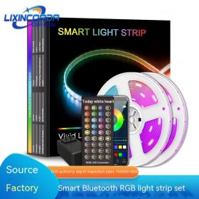 Bluetooth Intelligent Decorative Atmosphere Light Strip (Option: 30 M 360 Lamp IP20-40 Button British Standard)