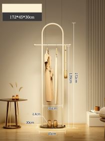 High-quality Floor-standing Vertical Hanger (Option: White frame black pattern-45cm)