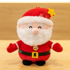 Christmas Plush Toy Doll Pillow (Option: New Christmas Old-20cm With Suction Cup)