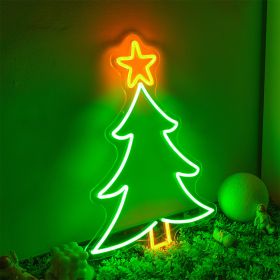 Christmas Style Neon Atmosphere Decoration (Option: 500cmX380mm-EU)