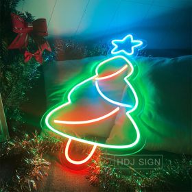 Christmas Style Neon Atmosphere Decoration (Option: 600cmX340mm-US)