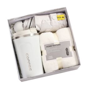 Christmas Business Partner Gift Set (Option: White TG 1-20x20x8,5cm)