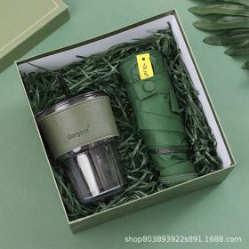 Christmas Business Partner Gift Set (Option: Green TG 4-20x20x8,5cm)